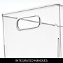 iDESIGN Small Stackable Plastic Storage Bin, Clear (03640)~#|#~2A8B2ADA-7A6E-4C15-B5E83710501654BF_sc7