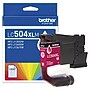 Brother LC504XL Magenta High Yield Ink Cartridge, Prints up to 1,000 Pages (LC504XLM)~#|#~2A8EEE09-1EB5-456B-AECA97D9BF431027_sc7
