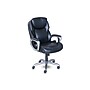 Serta My Fit Ergonomic Bonded Leather Swivel Executive Chair, Black (CHR100015)~#|#~2A8F6125-4942-4736-A570269ECCF22016_sc7