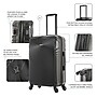 DUKAP Inception 25.98" Hardside Suitcase, 4-Wheeled Spinner, TSA Checkpoint Friendly, Black (DKINC00M-BLK)~#|#~2A90F250-652A-4D5E-8FA2C4355CD94272_sc7