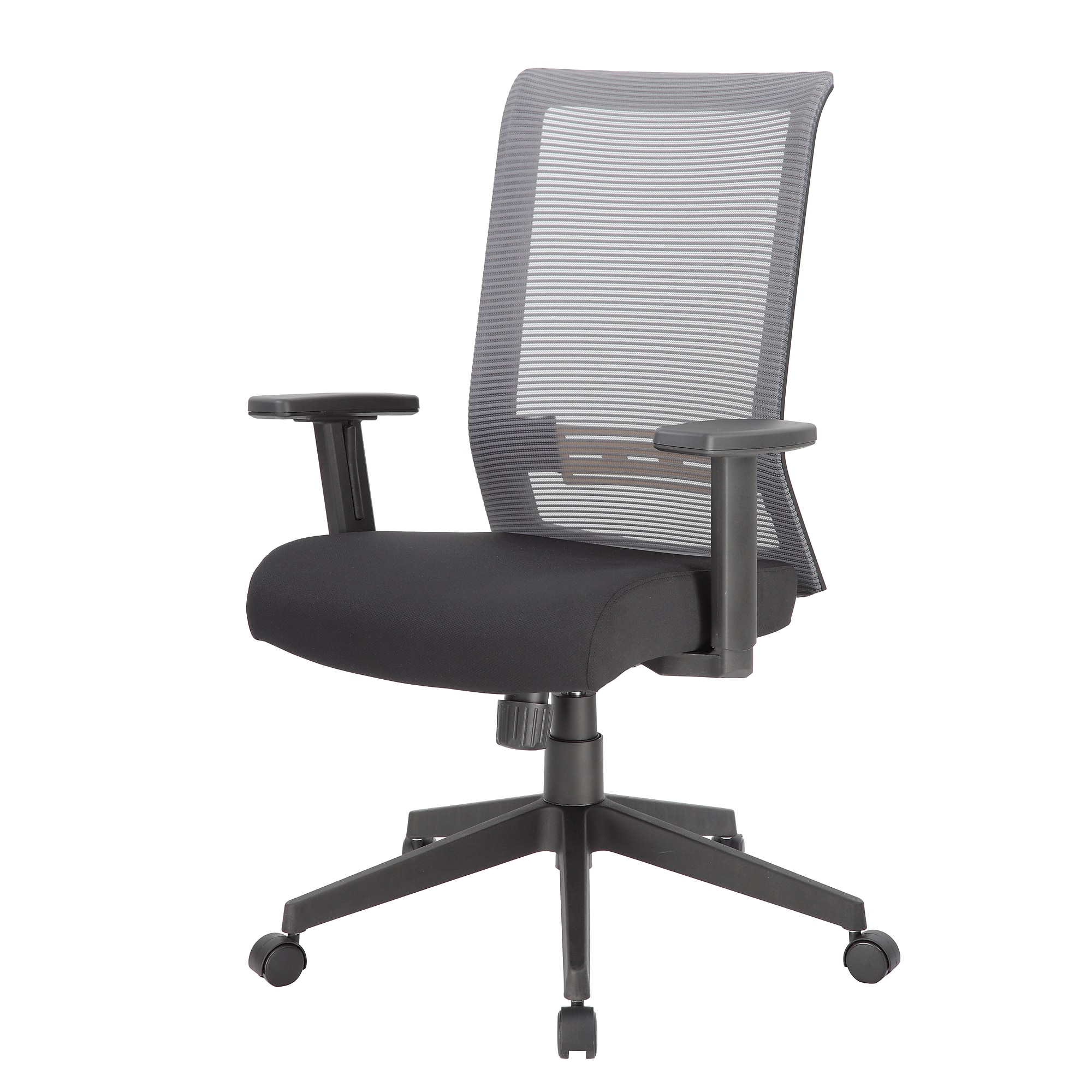 Boss Office Products Ergonomic Mesh Swivel Task Chair, Black/Grey (B6566GY-BK) Sansujyuku sansujyuku.com