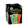 Wonderful Pistachios No Shells Roasted Salted Assorted Pistachios, 0.75 oz., 24 Bags/Carton (070146A29V)