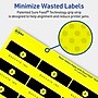 Avery Laser/Inkjet Multipurpose Rectangle Labels, 1-1/4" x 2-3/8", Neon Yellow, 1440/Box (94227)~#|#~2A95EB1B-9DAF-421C-85AA8610B5D76DF7_sc7