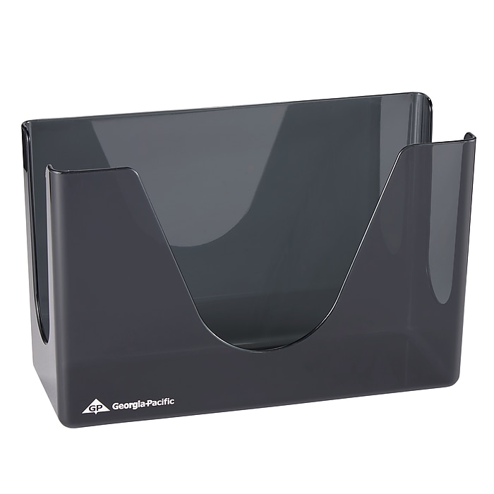 Georgia-Pacific Folded Paper Towel Dispenser, Smoke (56640) | Staples