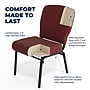 Flash Furniture Advantage Signature Elite Fabric Church Chair, Maroon (PCRCB104)~#|#~2AA01B09-2FA4-4A75-B7A21263572702B2_sc7