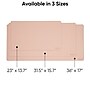 Smead Small Vegan Leather Anti-Slip Desk Pad, 23.6" x 13.7", Light Pink (SMD64839)~#|#~2AA9E0C6-FFA9-4605-8544C8130461DE28_sc7