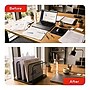 TRU RED Wire Mesh File Organizer, 5‑Compartment, Matte Black – Vertical Desktop Sorter for Files, Folders & Mail~#|#~2AAA0E9D-9287-4F22-B4AE3698680DA146_sc7