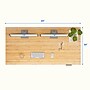 FlexiSpot E7COMMERCIAL 60''W Electric Height Adjustable Standing Desk, Bamboo/White (E7WCOM6030-LBZB)~#|#~2AB01D95-9B89-4E44-91FB53EC2F04418C_sc7