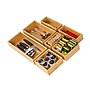 Mind Reader Bamboo Desk Organizer Set, Brown, 7 Pieces (SLIDORGBM7-BRN)~#|#~2AB01F39-F11D-4545-951C059A58F8E570_sc7