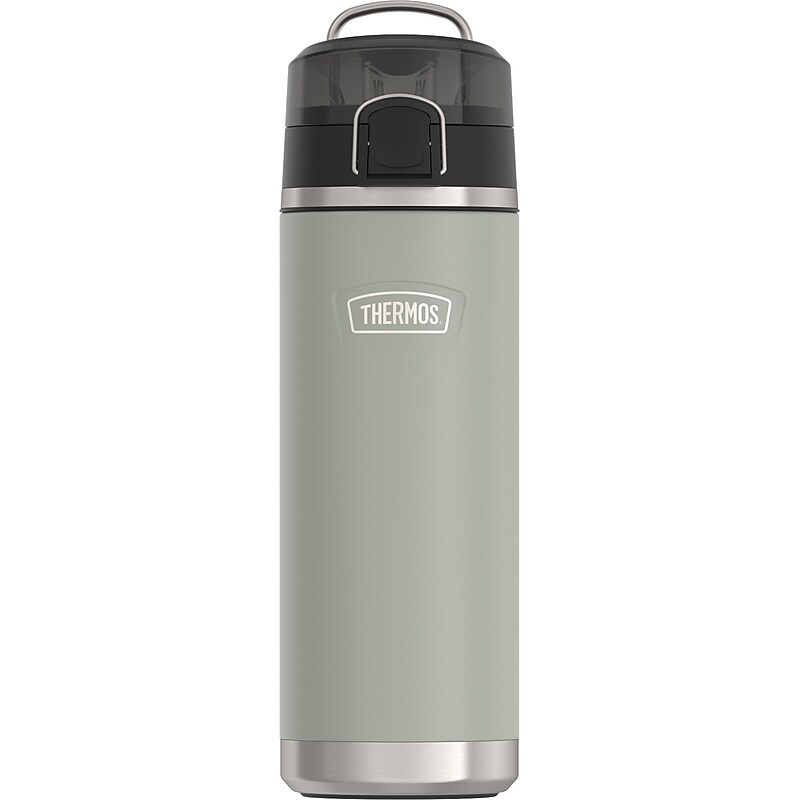 Thermos Icon Stainless Steel Vacuum Insulated Water Bottle, 24 oz., River Rock (EAIS2204RR4) image 1