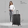 DUKAP Airley 29.92" Hardside Suitcase, 4-Wheeled Spinner, TSA Checkpoint Friendly, Black (DKAIR00L-BLK)~#|#~2AB5B979-71A4-44E3-A8E7C8C47929F578_sc7