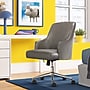 Serta Style Leighton Faux Leather Swivel Home Office Chair, Gray (47925G)~#|#~2ABD7253-1A49-46C0-BD894790D5EBA653_sc7