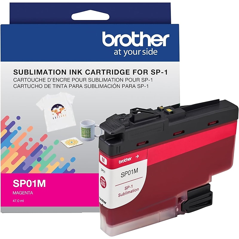 Brother Genuine Sublimation Magenta Ink Cartridge (SP01MS) image 1