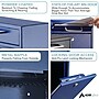 AdirOffice Indoor/Outdoor Mailbox, Blue (631-04-BLU)~#|#~2AC3FB25-C803-4DE9-A1220F7E25320411_sc7