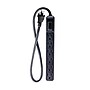 GoGreen Power 6 Outlet Mini Surge Protector, 2' cord, Black (GG-16103MINBK)~#|#~2AC8D75B-E789-4E02-9593C0E2662E6699_sc7
