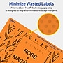 Avery Rectangle Multipurpose Labels, 4.75" x 7.75", Bright Orange, 80/Pack (94255)~#|#~2ACBFE7D-26D7-4D70-8ADAE9F62D991466_sc7