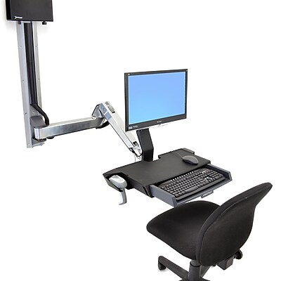Ergotron StyleView Monitor Arm Extender Accessory, Polished Aluminum (45-261-216) Sansujyuku sansujyuku.com