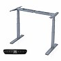 Uncaged Ergonomics Rise Up 3-stage Dual Motor Electric Standing Desk Frame, Gray, Desktop Not Included (RUG)~#|#~2ACF44DD-D85D-40C9-BAE0C463E83EA91B_sc7