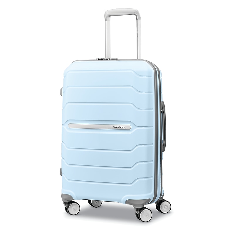 Samsonite Freeform 20.5" Hardside Suitcase, 4-Wheeled Spinner, Sky Blue (78255-1809) image 1