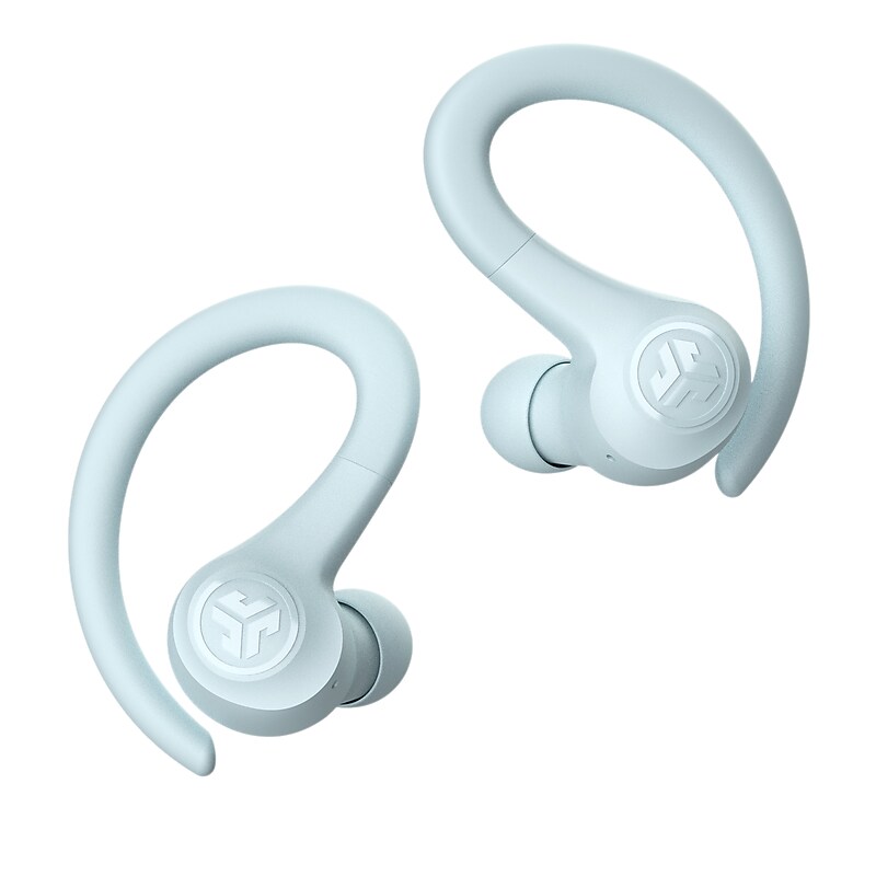 JLab GO Air Sport Wireless Earbuds, Bluetooth, Teal (EBGAIRSPRTRBLU1) image 1