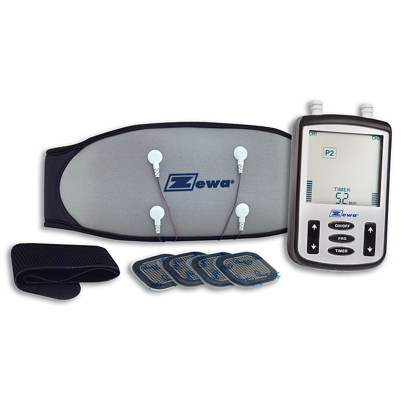 Zewa SpaBuddy Relax Dual Channel TENS Pain Therapy Belt, 8 Modes (21017) image 1