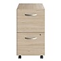 Bush Business Furniture Studio C 2 Drawer Mobile File Cabinet, Natural Elm (SCF116NESU)~#|#~2AE7FBE4-2478-4D45-99CF771DDF7088EB_sc7
