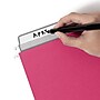 Smead Protab 10% Recycled Hanging File Folder, 3-Tab, Letter, Red, 20/Box (64197)~#|#~2AEF42E1-38DA-41D4-93D742491FF88FD5_sc7