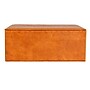 Household Essentials Jewelry Organizer Box with Clasp Closure, Caramel (HE1179)~#|#~2AF345C7-FEAD-492E-9D0ED2016D3F3248_sc7