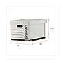 Universal Corrugated Boxes, Letter/Legal Size, White, 12/Carton (UNV95224)~#|#~2AF6906F-2176-414F-953799E55E29169B_sc7