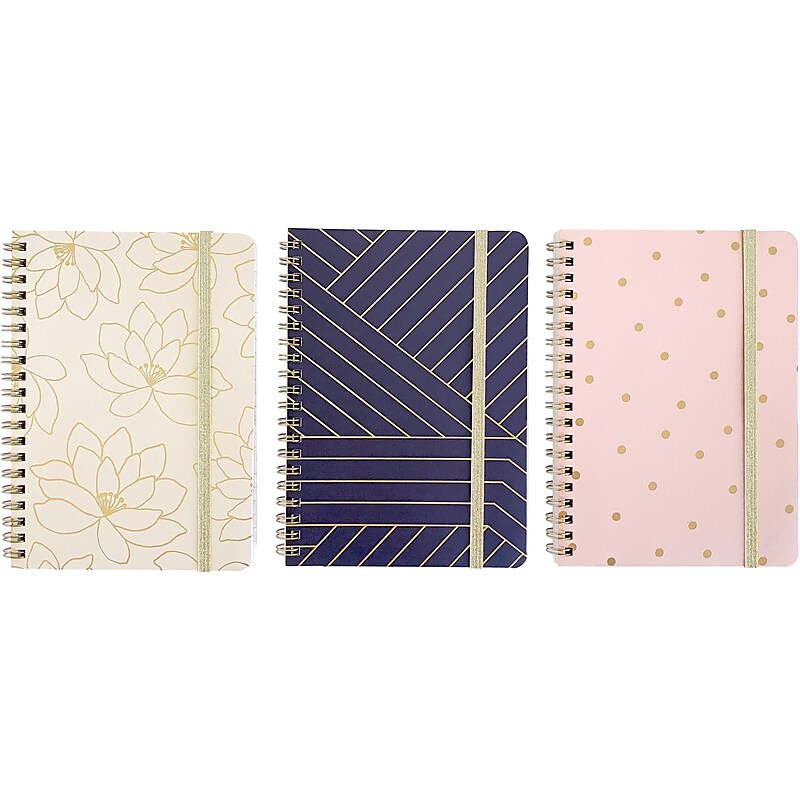 Carolina Pad Keep it in Line Professional Notebook, 5" x 7", College Ruled, 80 Sheets (35087) image 1