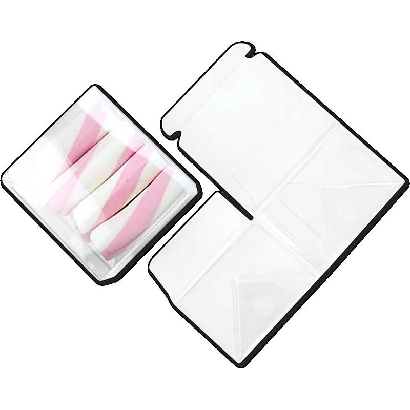JAM Paper Clear Gift Boxes, 25/Pack (CB-PLB115) image 1
