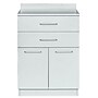 Viva Comfort 36'' Exam Room Storage Cabinet With 2-Drawers, Gray (ADIME902-24-GRY)~#|#~2B0209B7-61E9-414E-8ECF7E6A38617DEA_sc7
