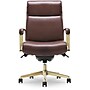 La-Z-Boy Melrose Ergonomic bonded Leather Swivel Executive Chair, Brown (CHR10084C)~#|#~2B07338C-FC30-435E-8BF10397F3C94EE0_sc7