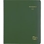 2026 AT-A-GLANCE Recycled 9" x 11" Monthly Planner, Faux Leather Cover, Green (70-260G-60-26)~#|#~2B0A6A6B-12F3-4CDF-9335AF800E7879D7_sc7