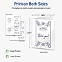 Avery Integrated Cards, 4.25" x 5.5", Glossy White, 20/Pack (95347)~#|#~2B0C179A-4E3E-4CCD-AA3A1357840AF7F9_sc7