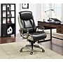 Serta Lautner Ergonomic Bonded Leather Swivel Executive Chair, Black/Cream (44942)~#|#~2B0DE22C-F7FE-4BC9-9D74D173CDD59712_sc7