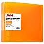 JAM Paper 4" 3-Ring Flexible Poly Binder, Orange (PB75245OR)~#|#~2B16A5DD-AA16-48D1-88A0A724773EF1FC_sc7