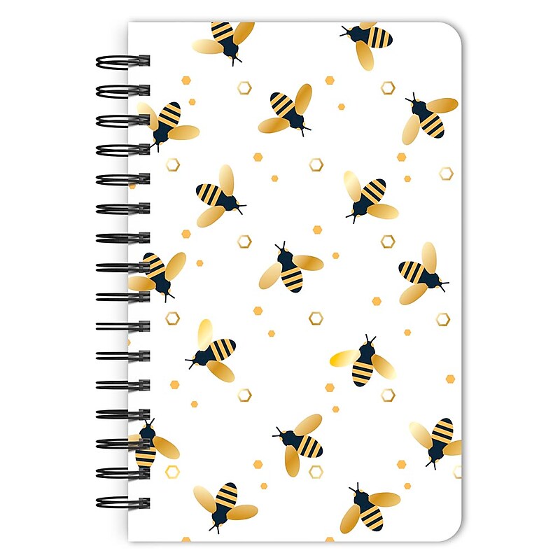 BrownTrout Busy Bees 5.25" x 8.25" Academic & Calendar Personal Organizer, Multicolored (9798330700257) image 1