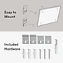 U Brands Basics Magnetic Dry Erase Whiteboard, 35" x 23", Silver Aluminum Frame~#|#~2B1D4610-C793-46F9-AE0B36ED370E2B6B_sc7