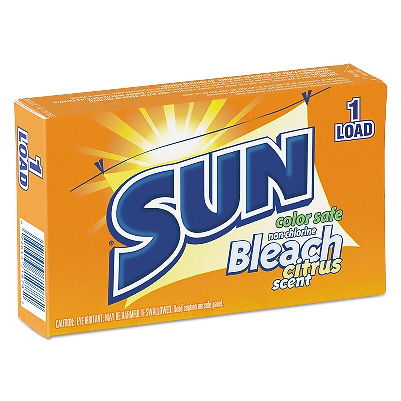 Sun Powder Laundry Detergent, 1 Load, 1.8 oz., 100/Carton (2979697) image 1