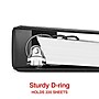 Staples 1" 3-Ring View Binder, D-Ring, Black (55395/26431)~#|#~2B206CDE-E6FC-43B5-84507563AFE9D4FA_sc7