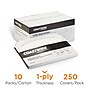 Coastwide Professional™ Toilet Seat Covers, 0.87" x 10.43", 250/Pack, 10 Packs/Carton (CW24776)~#|#~2B218194-10EA-46B1-8D956C19325E69CB_sc7