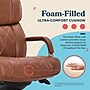 La-Z-Boy Symphony Ergonomic Bonded Leather Swivel Executive Chair, Cognac and Graphite (CCHR10013C)~#|#~2B2866FC-5DB1-4D96-BBFF519CFFCFBB69_sc7