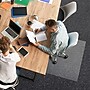 Floortex Ecotex BioPlus Carpet Chair Mat, 46" x 60", Clear Bio Based Polycarbonate (NRCMFLBG0004)~#|#~2B2BAC28-CBFF-4BBC-A9825B8E00CB0B1E_sc7