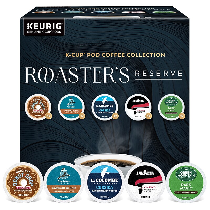Keurig® Roaster’s Reserve Coffee Collection Assorted Keurig K-Cup® Pods, 60/Box (5000382887) image 1