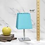 Creekwood Home Square Chrome 9.65" LED Table Lamp, Blue (CWT-1013-BL)~#|#~2B340B30-F39A-4A8A-8F958C6F9E872016_sc7