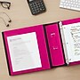 Staples Heavy Duty 3" 3-Ring Better Binder, D-Ring, Pink (ST55890-CC)~#|#~2B34517C-666E-4B59-83048F4069C23BB9_sc7