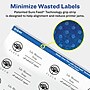 Avery Laser/Inkjet Rectangle Multipurpose Labels, 1" x 2-1/2", Clear, 1200/Box (94221)~#|#~2B406293-2F41-451E-8C1CE751A9A13511_sc7