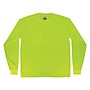 Ergodyne GloWear 8093 High Visibility Long Sleeve T-Shirt, Lime, 4XL (21818)~#|#~2B42F23D-FC16-4752-A8D155C0AB41A86B_sc7