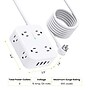 Power by GoGreen 8-Outlet 4-USB Port Surge Protector, 3', 900 Joules, White (GG-833A1C)~#|#~2B4B736C-6735-4954-B52BD05212903120_sc7